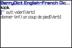 BerryDict French
