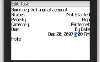 TaskMaster for BlackBerry Wireless Handheld