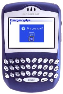 EmergencyWipe for BlackBerry Wireless Handheld