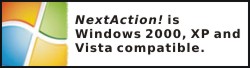 NextAction! - Microsoft Windows Compatible