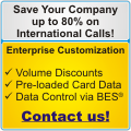 WorldDialer Enterprise Customization - Calling / Phone Cards on your BlackBerry
