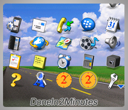 DoneIn2Minutes - Designed for BlackBerry Wireless Handheld