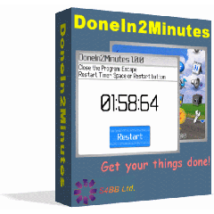DoneIn2Minutes - Designed for BlackBerry Wireless Handheld