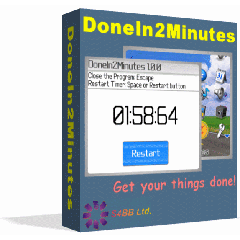 DoneIn2Minutes - Designed for BlackBerry Wireless Handheld