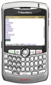 Wallpaper Megaplex for BlackBerry Wireless Handheld