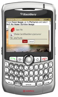 Wallpaper Megaplex for BlackBerry Wireless Handheld