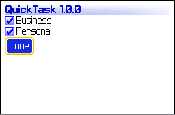 QuickTask for BlackBerry Wireless Handheld