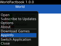 AppInfoRevealed for BlackBerry