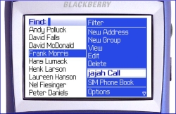 BBCalls 2.0 - VoIP Jajah Application for BlackBerry
