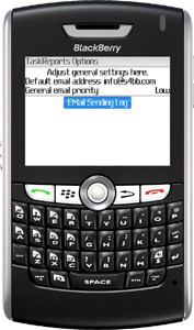 TaskReports for BlackBerry Wireless Handheld