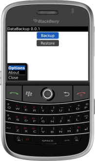 DataBackup for BlackBerry Wireless Handheld - The best backup tool for BlackBerry!