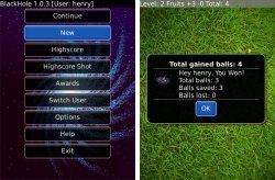 BlackHole - Free BlackBerry Game