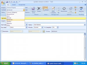 NextAction! Desktop Add-In for Microsoft Outlook