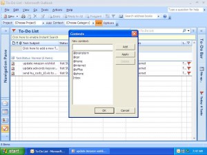 NextAction! Desktop Add-In for Microsoft Outlook