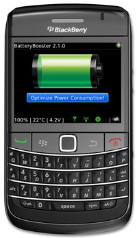 BatteryBooster for BlackBerry Version 2.0